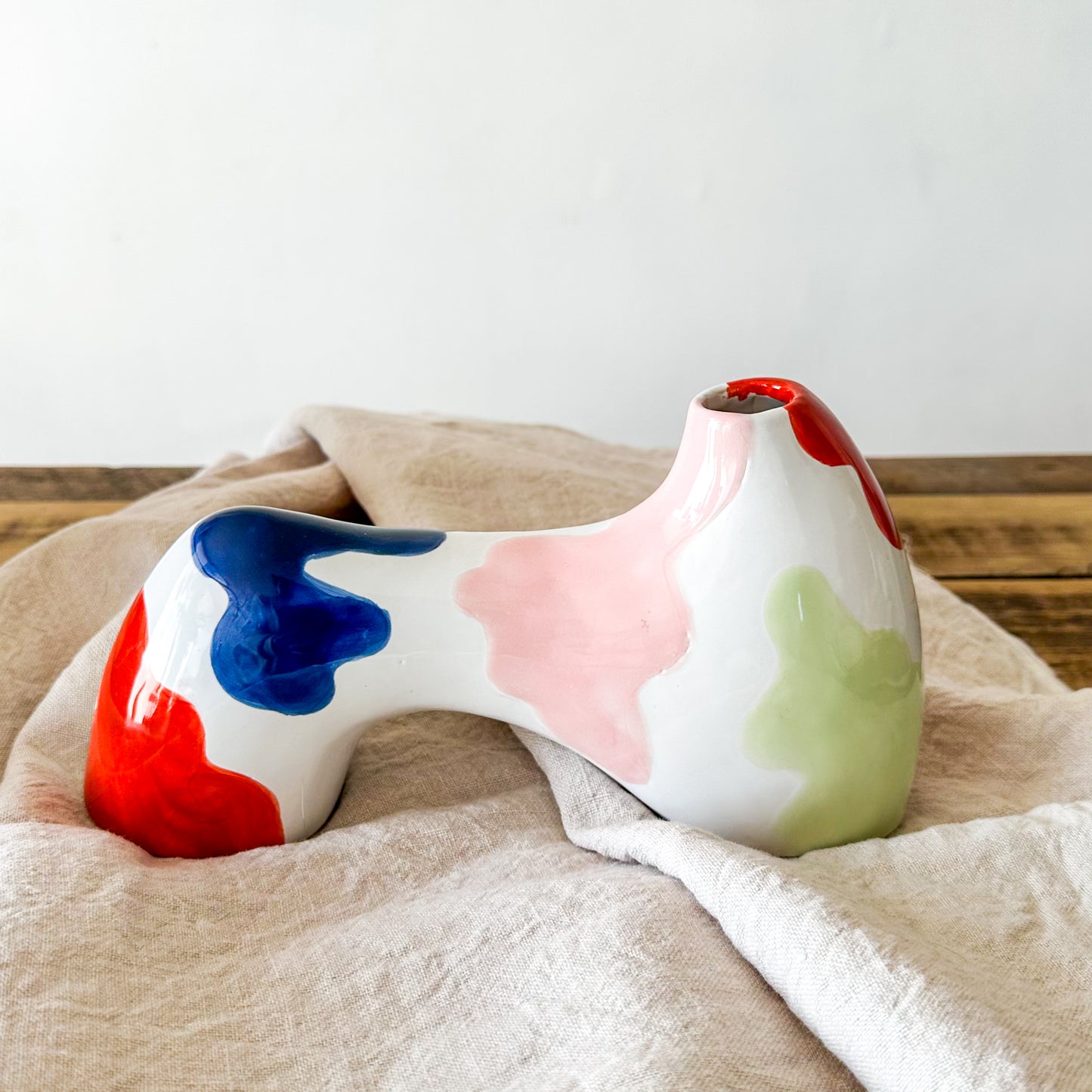 Florero pintado