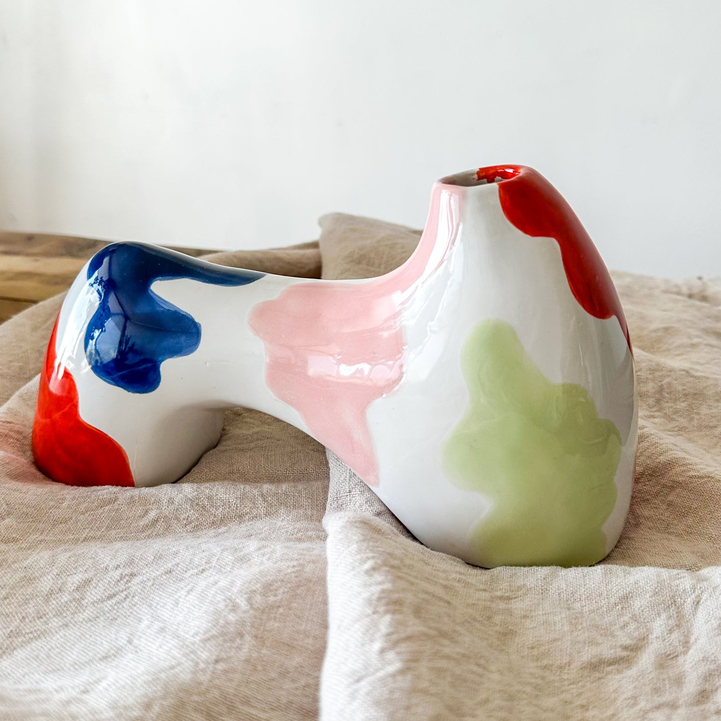 Florero pintado