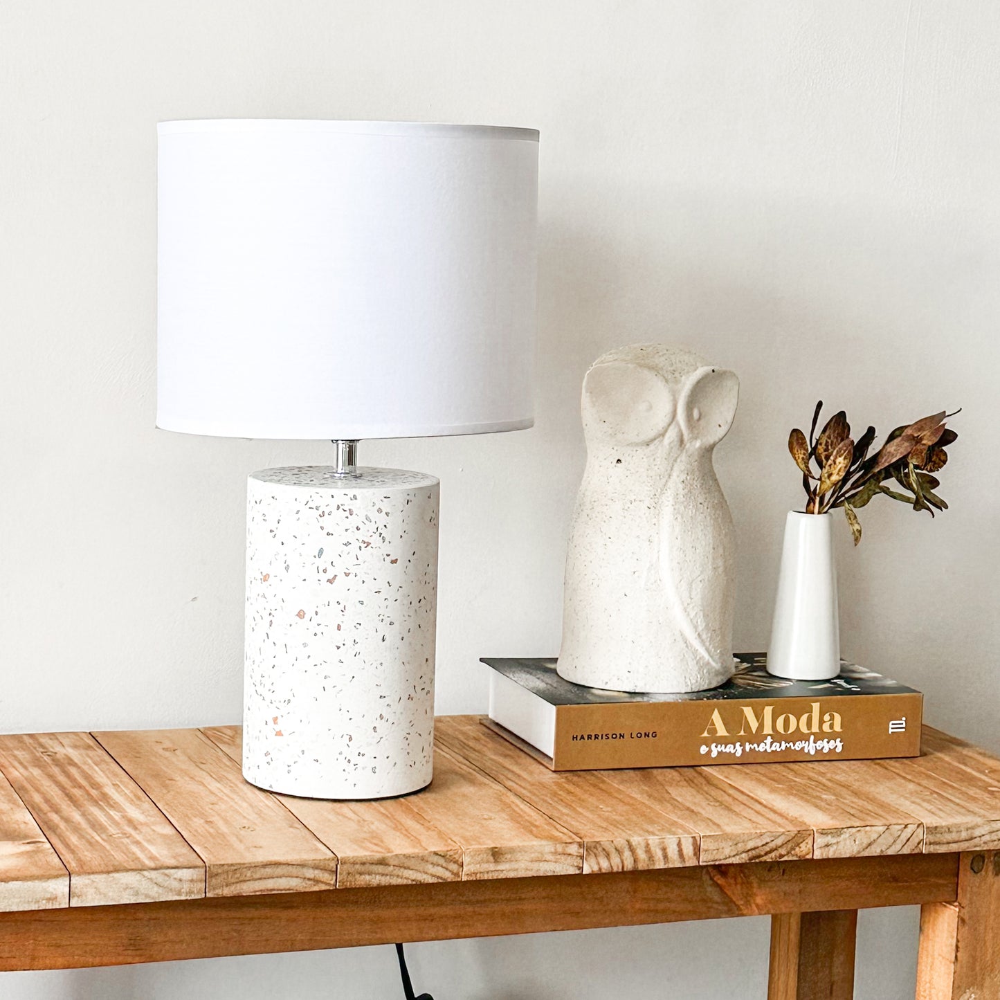 Lámpara de Mesa Base Terrazo Lampara de mesa Frank Home Chile