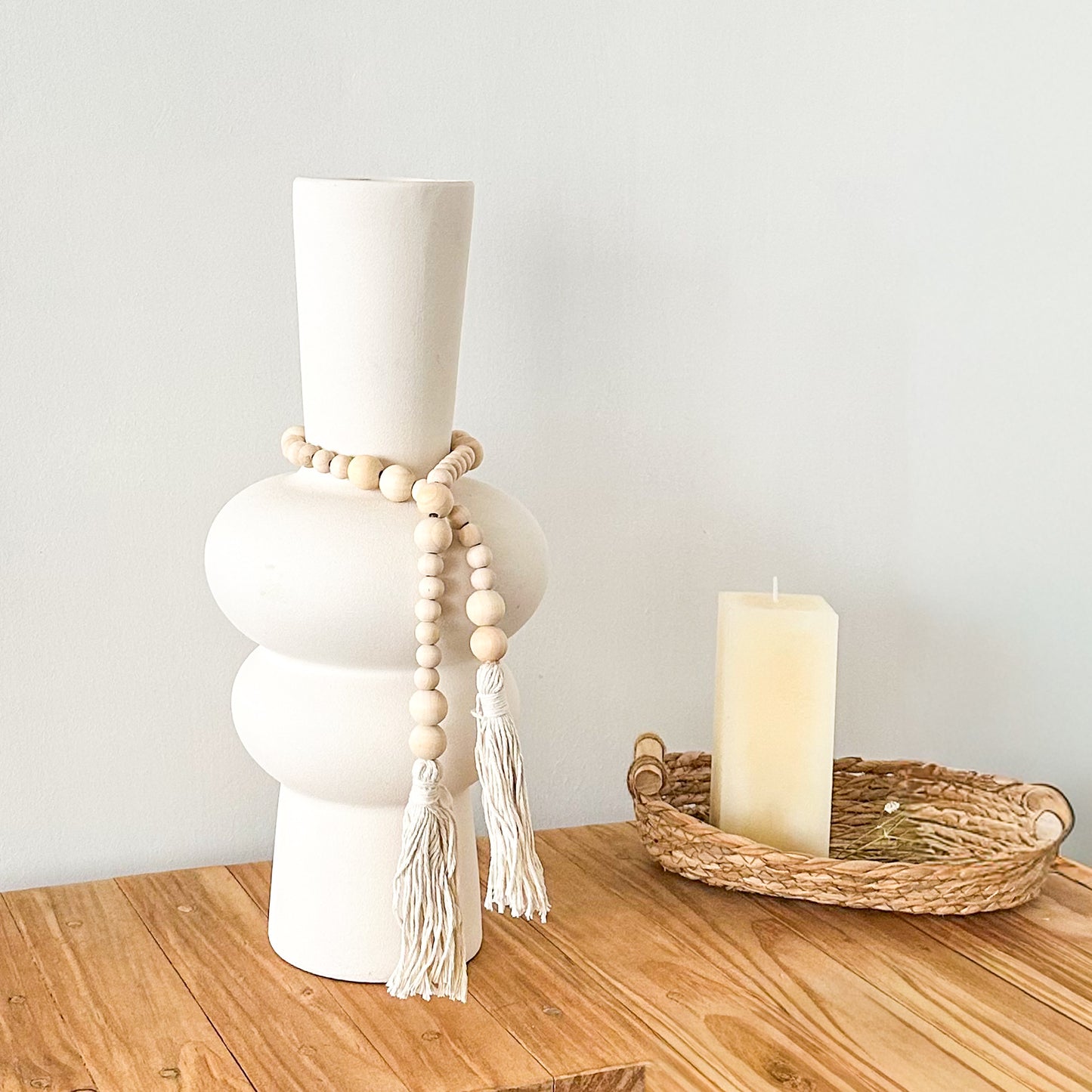 Jarrón cerámica Bohemio Florero Frank Home Chile