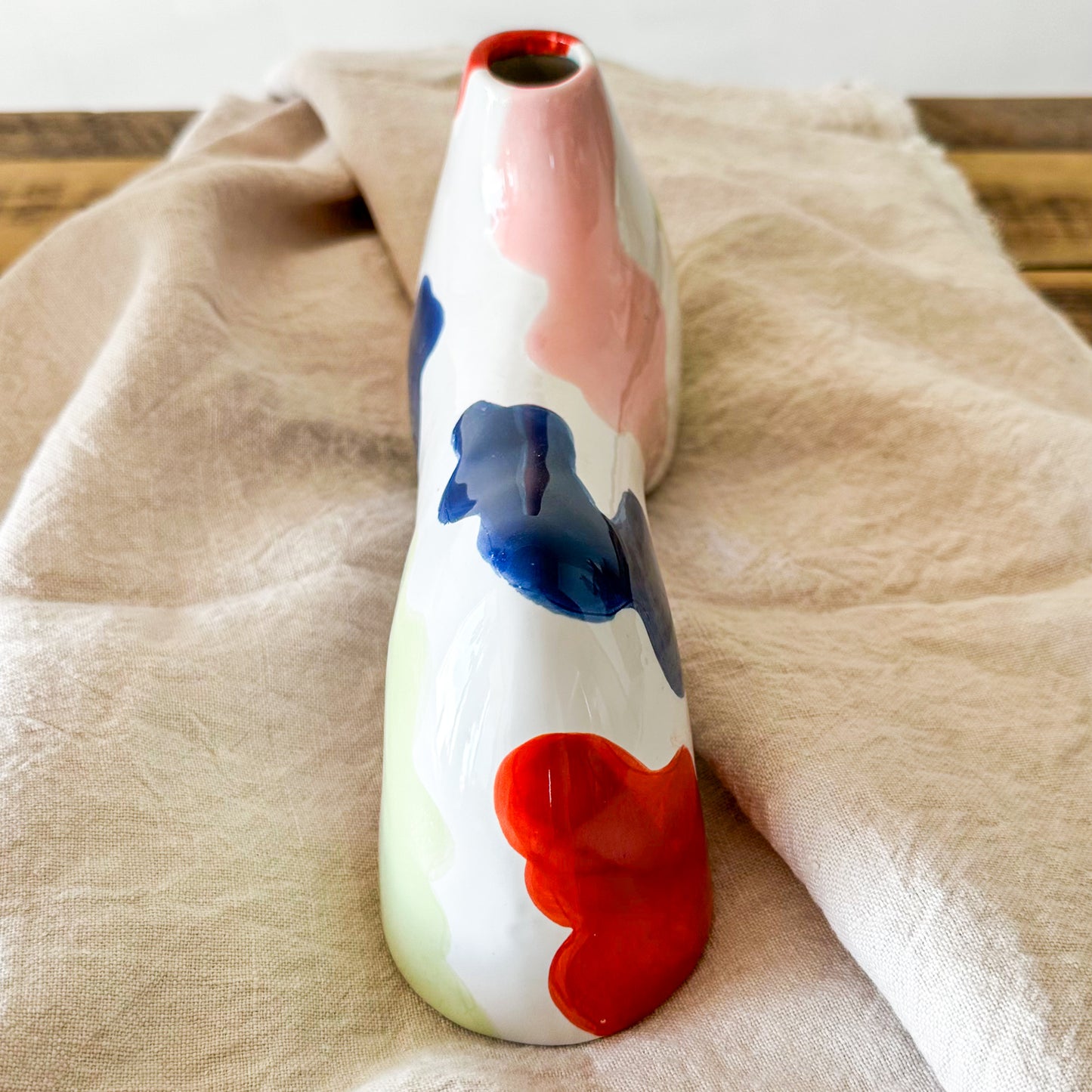Florero pintado