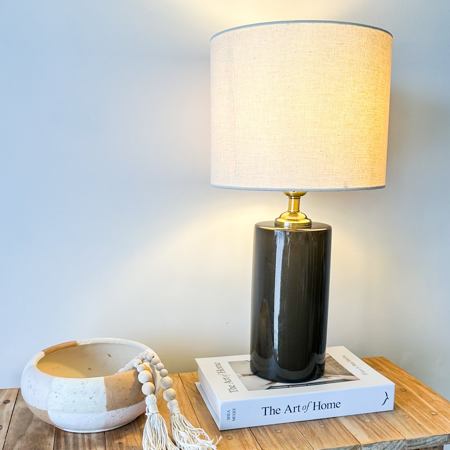 Lámpara Cerámica Moro Lampara de mesa Frank Home Chile