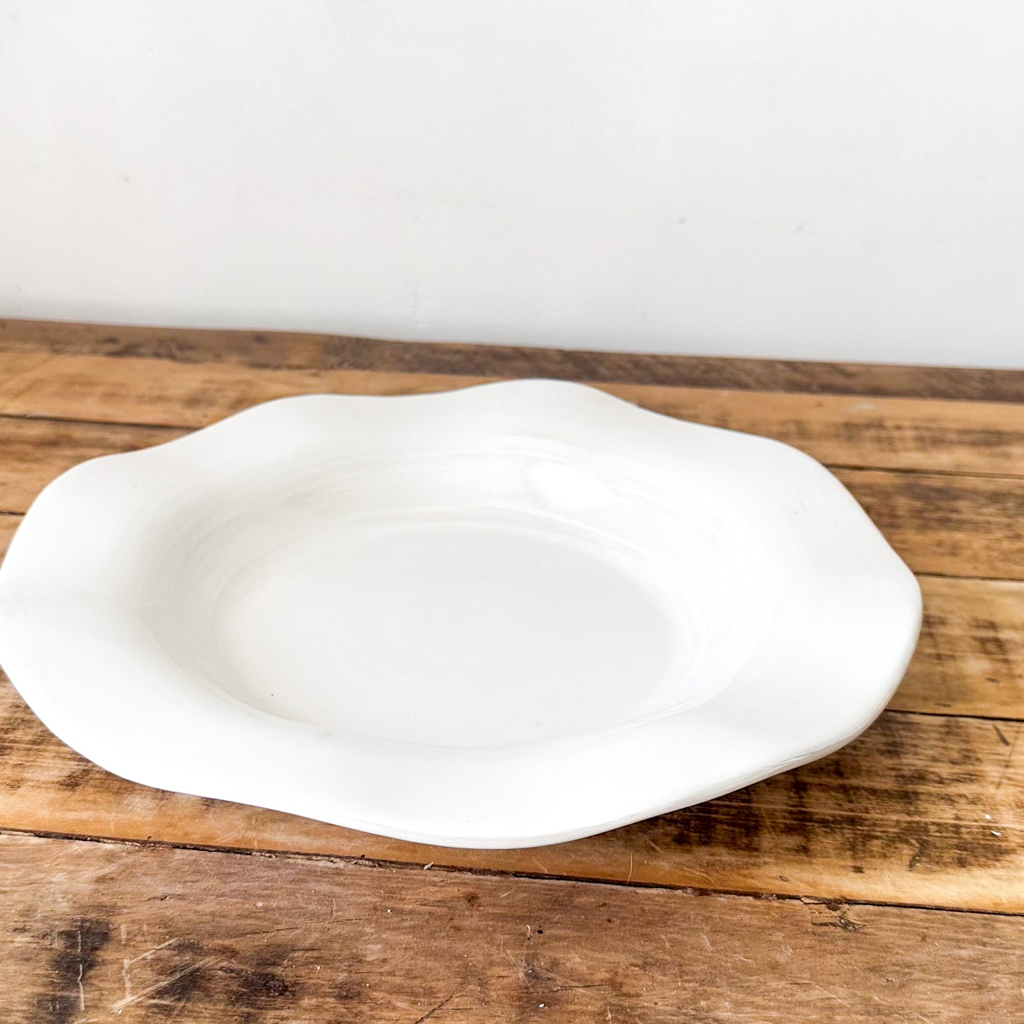 Bandeja Cerámica Ondas Tornasol 32 cm bandeja Frank Home Chile