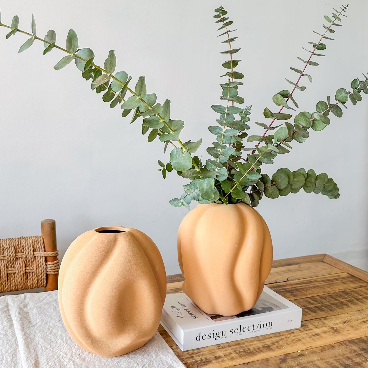 Florero Cerámica Formas Organicas