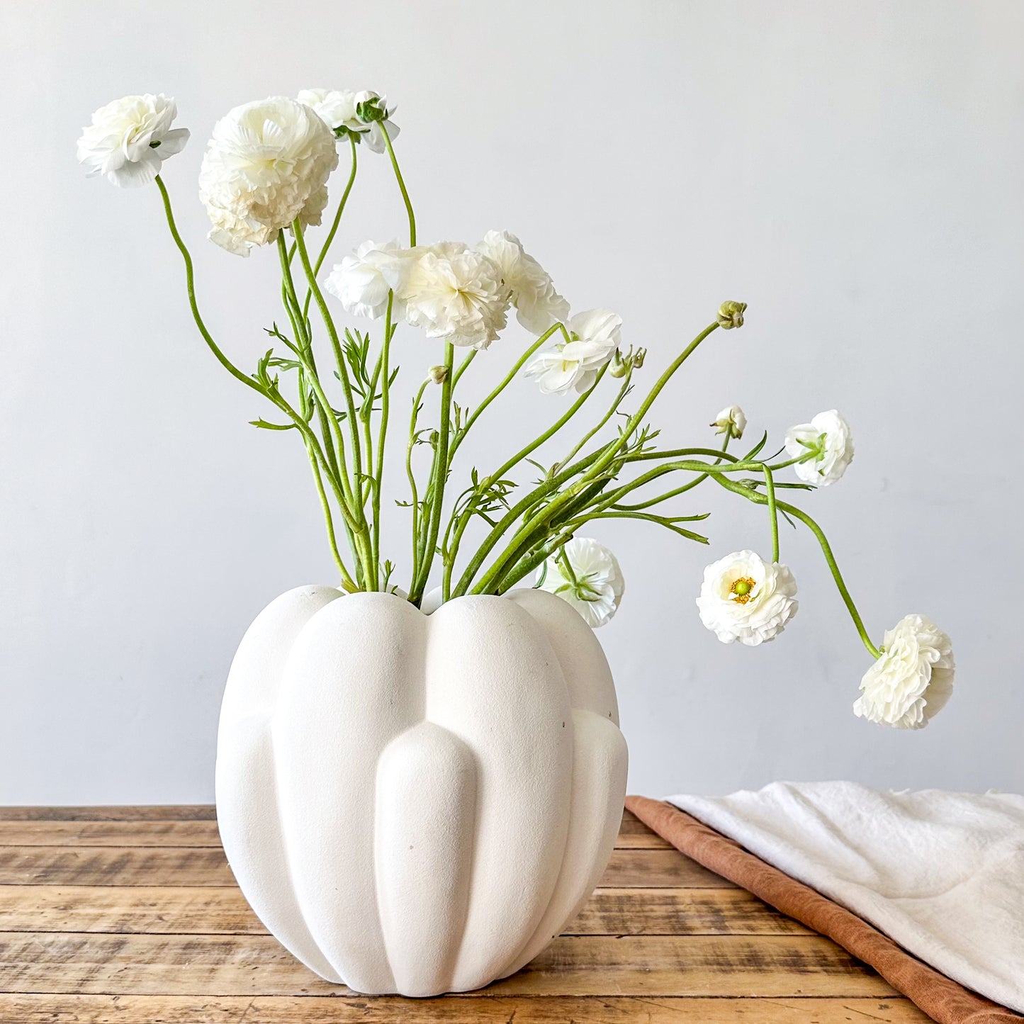 Florero Cerámica Flor