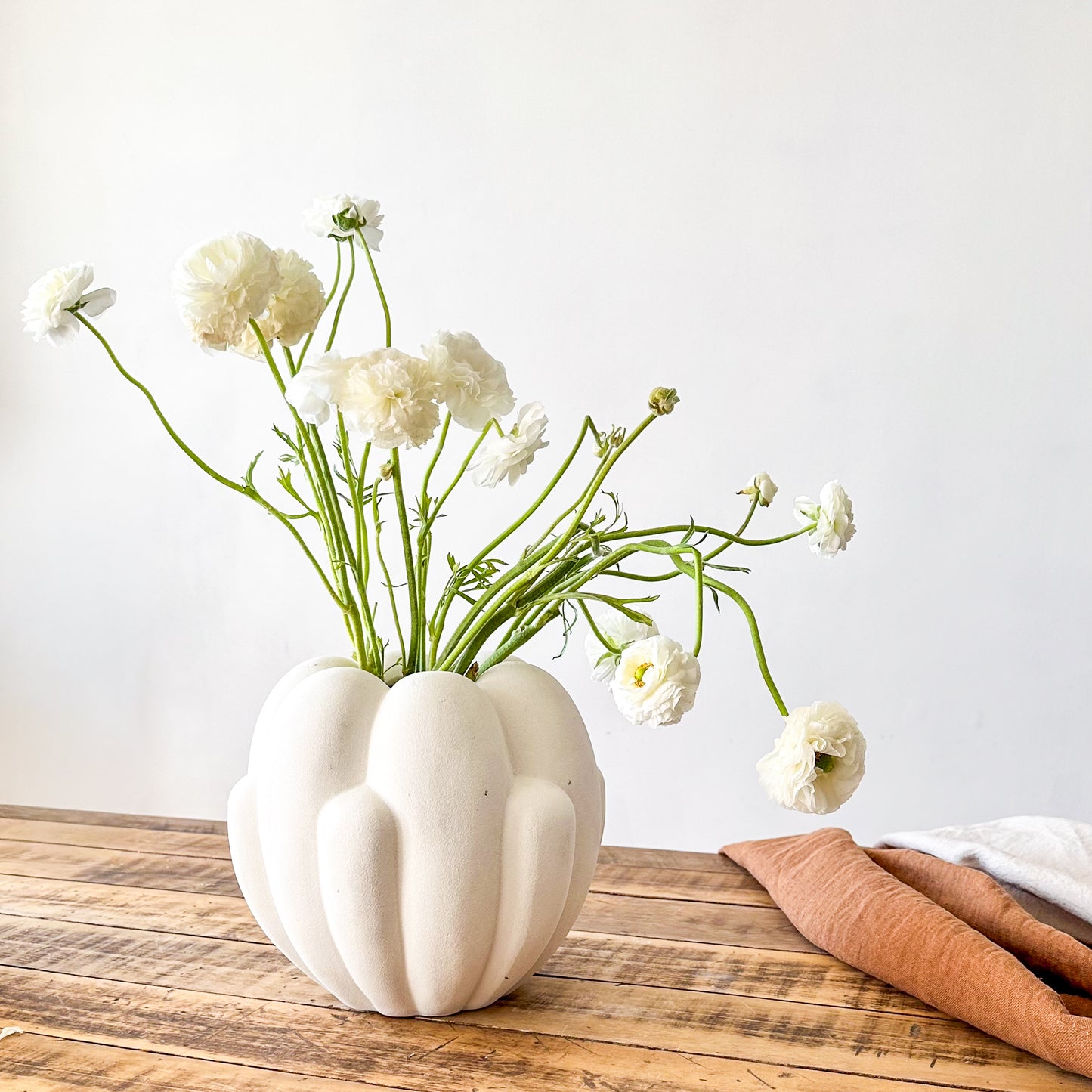 Florero Cerámica Flor Florero Frank Home Chile