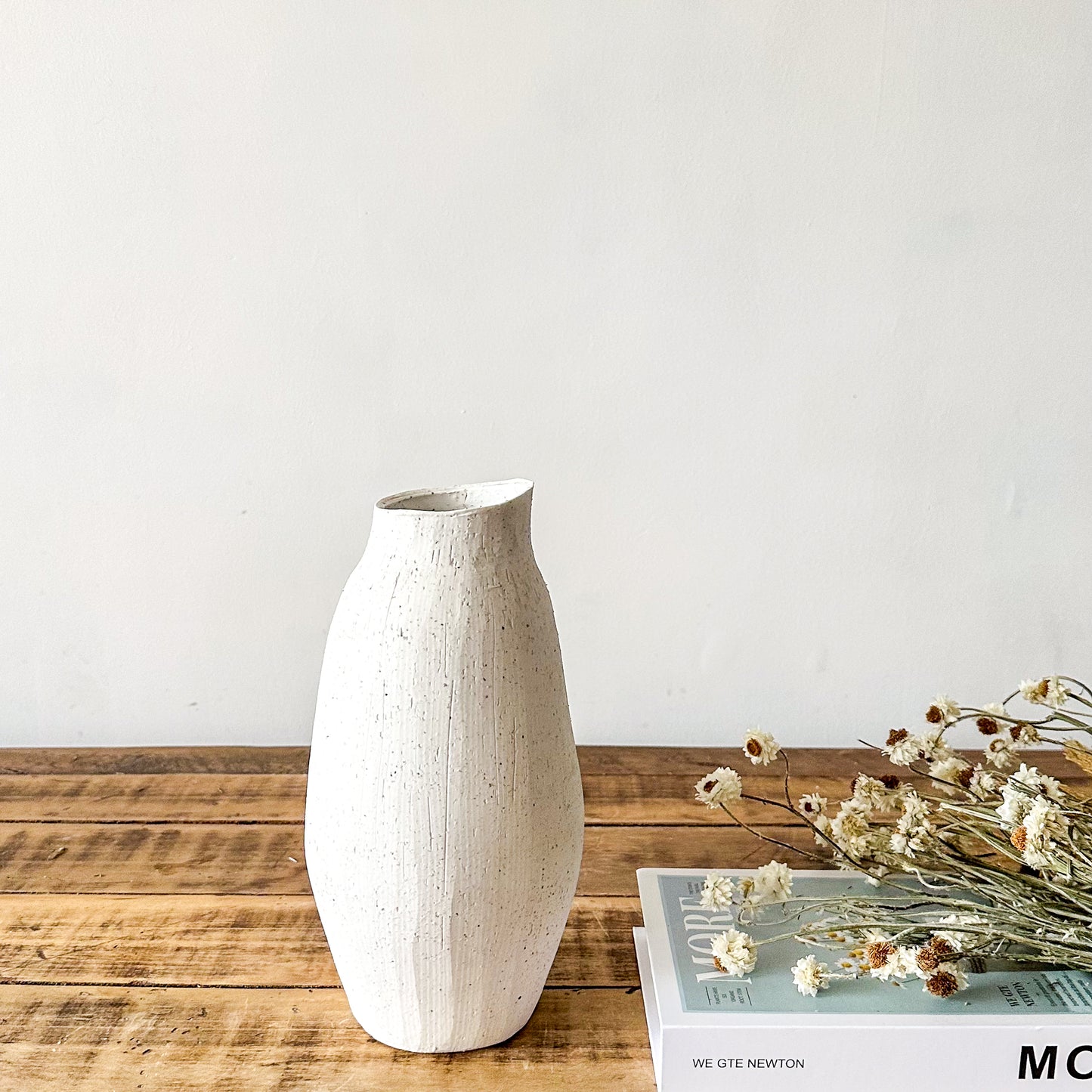 Florero Abstracto Cerámica Rústica Florero Frank Home Chile