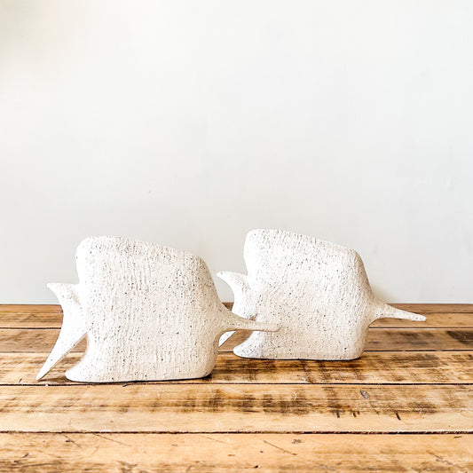 Adorno Pez Cerámica Texturada Adorno Frank Home Chile