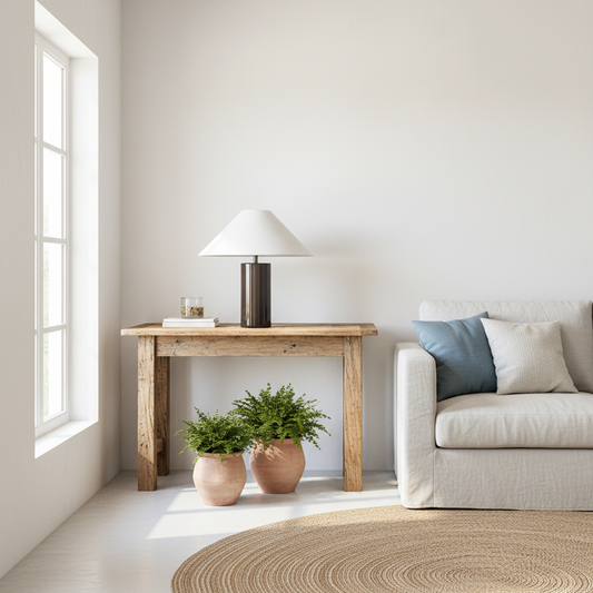 Lámpara Cerámica Esmaltada Moro Lampara de mesa Frank Home Chile