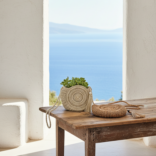 Bandolera Tejida Bolso Frank Home Chile