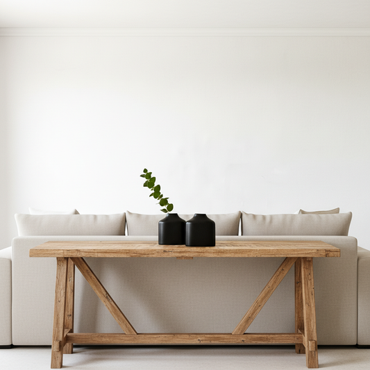 Set 2 Mini floreros Cerámica Mate Negro Florero Frank Home Chile