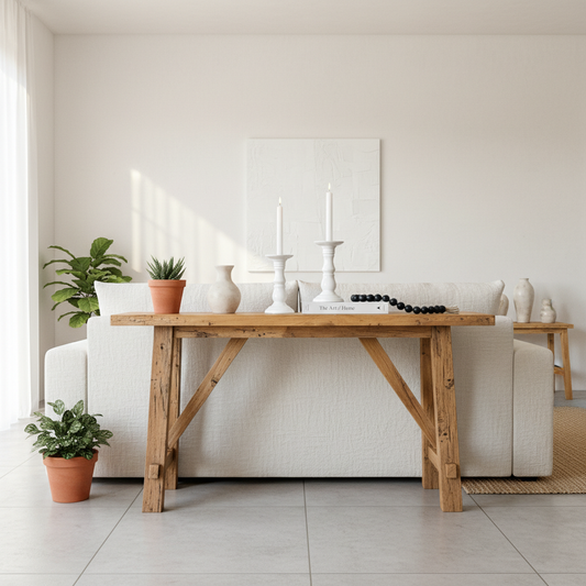 Base decorativa porta vela cerámica blanca Porta Vela Frank Home Chile