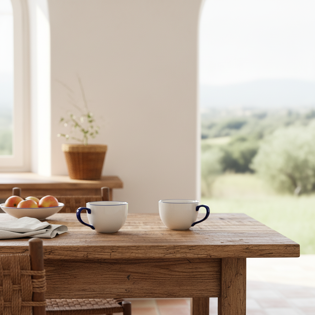 Tazón Sopero Cerámica Bicolor 14cm Tazon Frank Home Chile