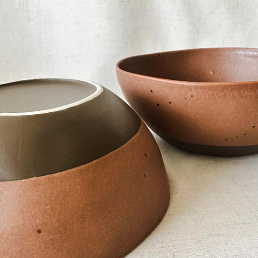 Ensaladera rústica cerámica terra Bowl Ensaladera Frank Home Chile