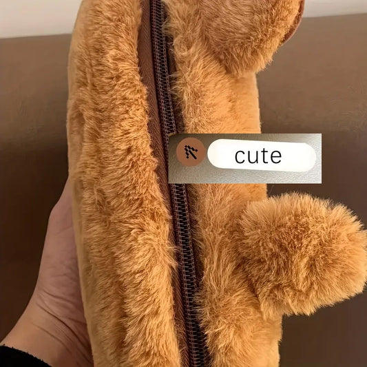 Estuche Capibara Felpa 21 cm con Bolígrafos de Regalo Estuche Frank Home Chile