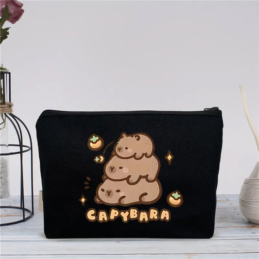 Estuche Capibara con Cepillo y Horquilla 26cm Estuche Frank Home Chile
