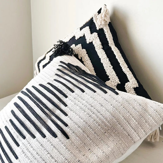 Funda de Cojín Hebras 45x45 cm Funda cojin Frank Home Chile