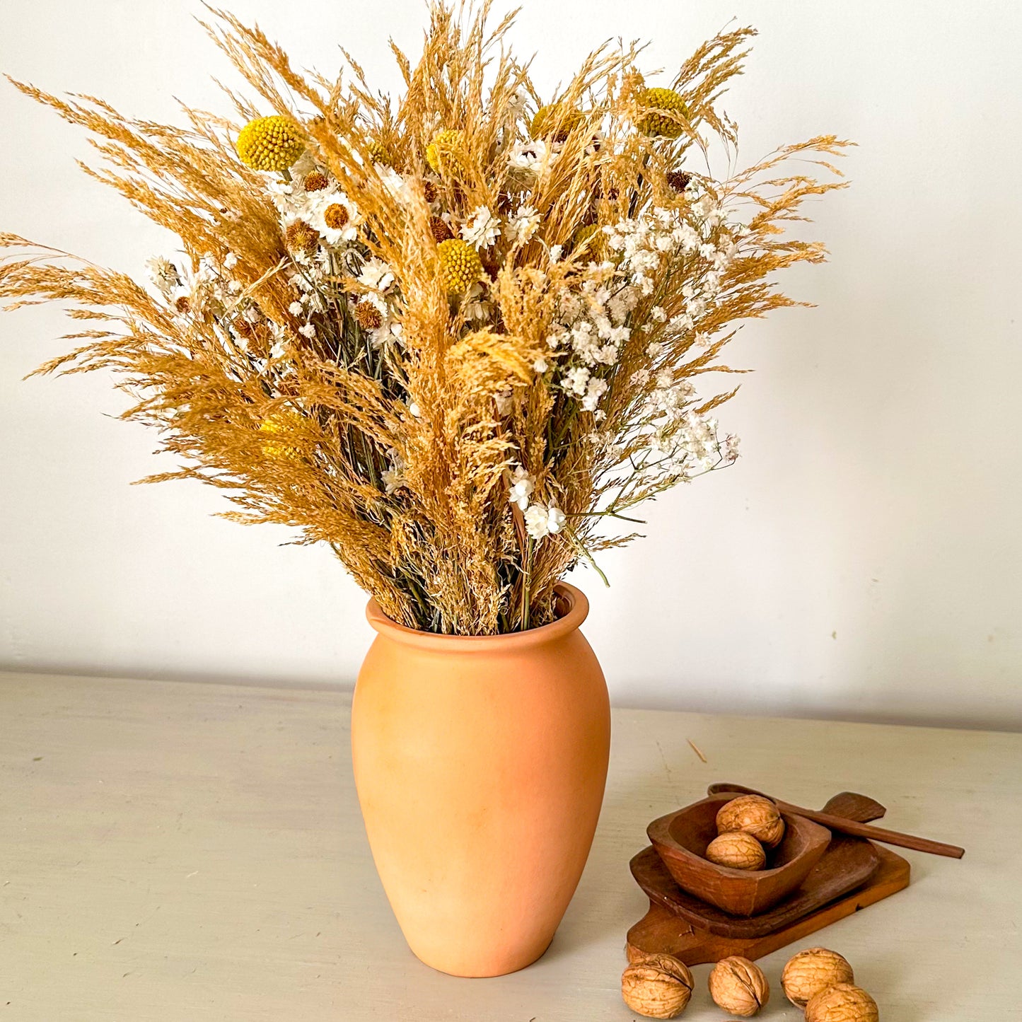 Florero cerámica ovalado
