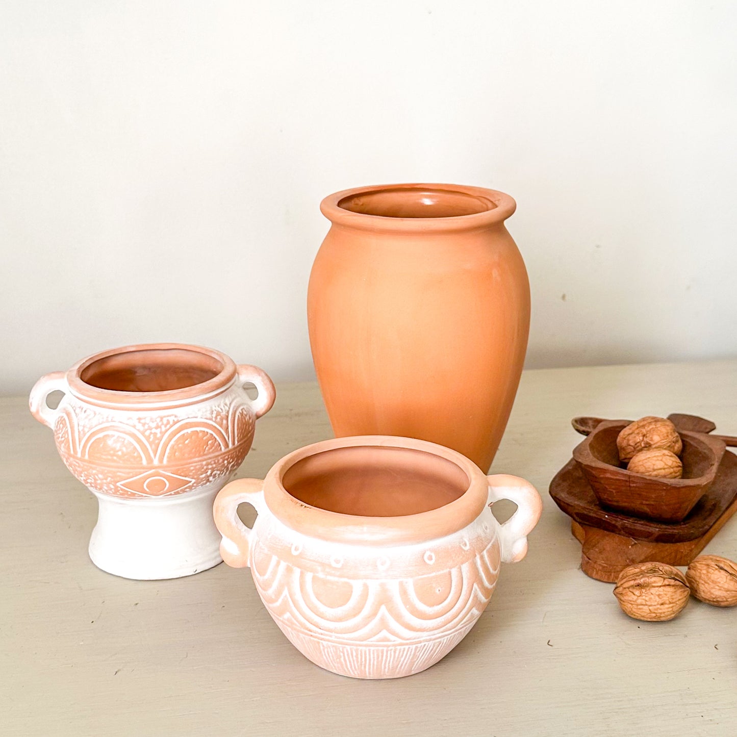 Florero Cerámica Ovalado Florero Frank Home Chile