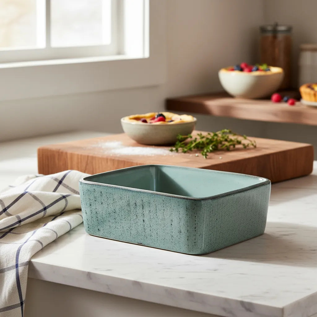 Fuente Rectangular Cerámica Fuente Frank Home Chile