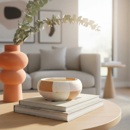 Fuente Cerámica Pintada a Mano Fuente Frank Home Chile