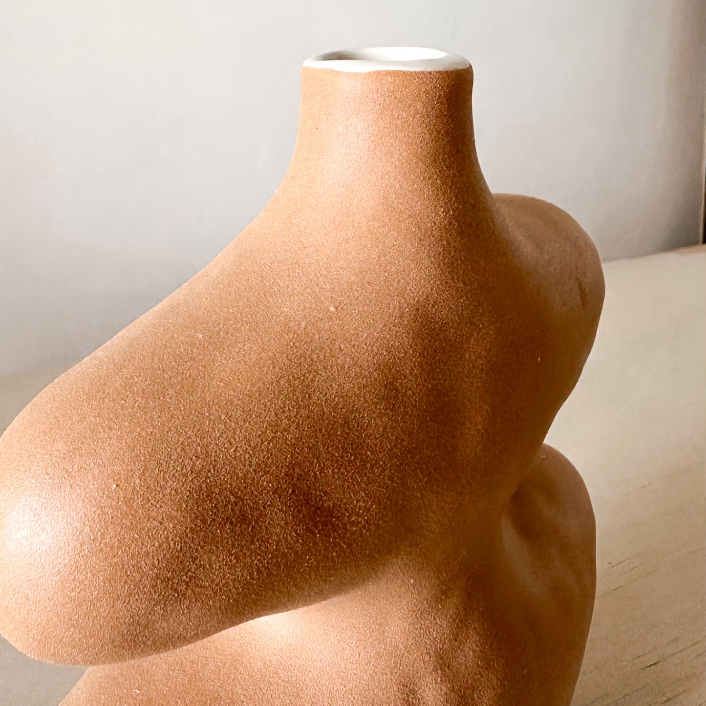 Jarrón cerámica terracota
