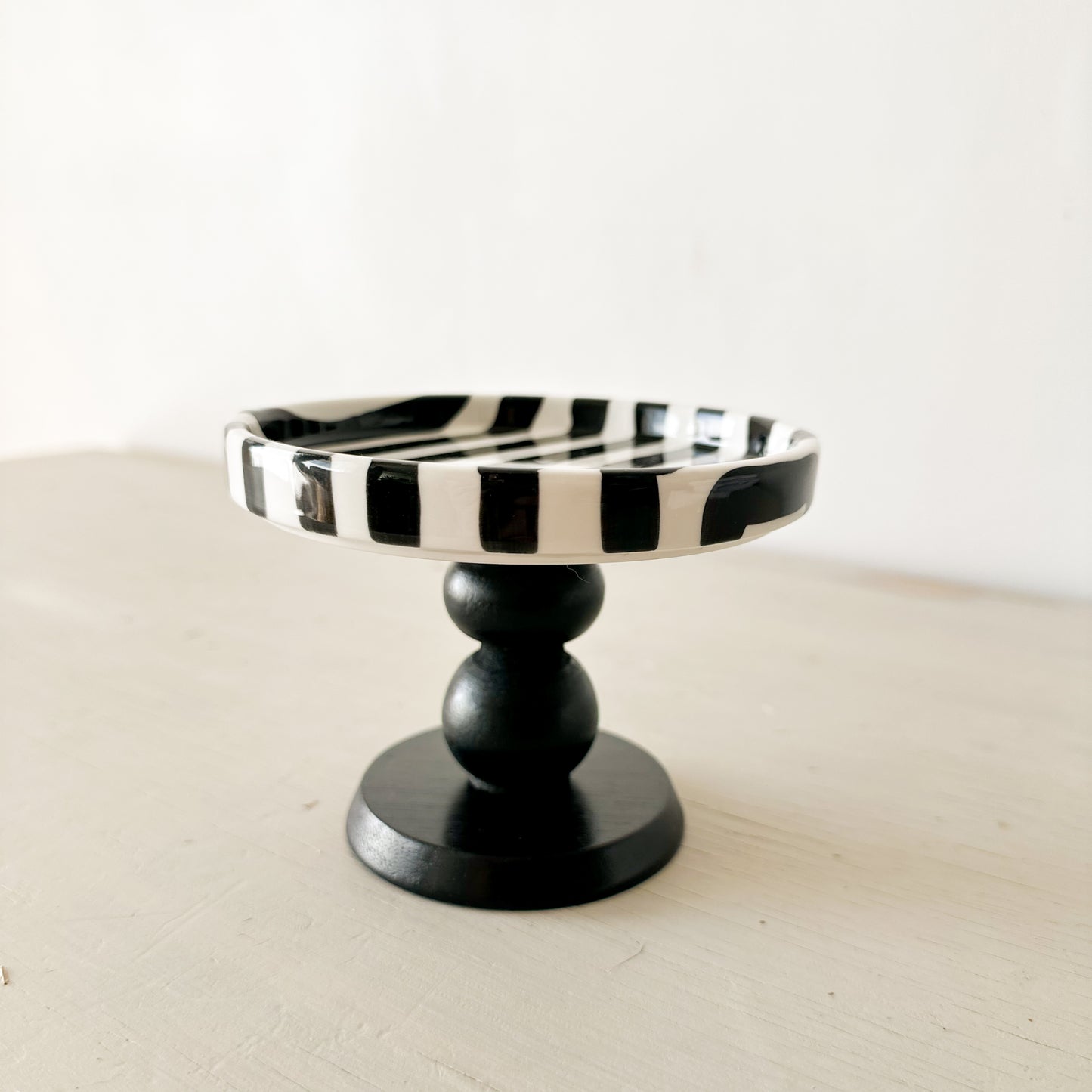 Base de cerámica para postres o dulces