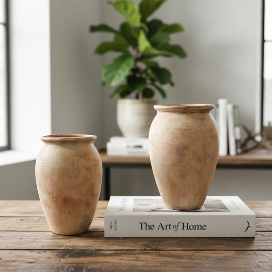 Florero Cerámica Ovalado Florero Frank Home Chile