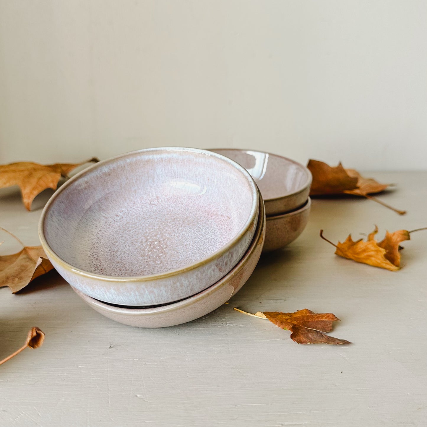 Pack 2 pocillos cerámica rosa rústicos Pack Pocillos Frank Home Chile