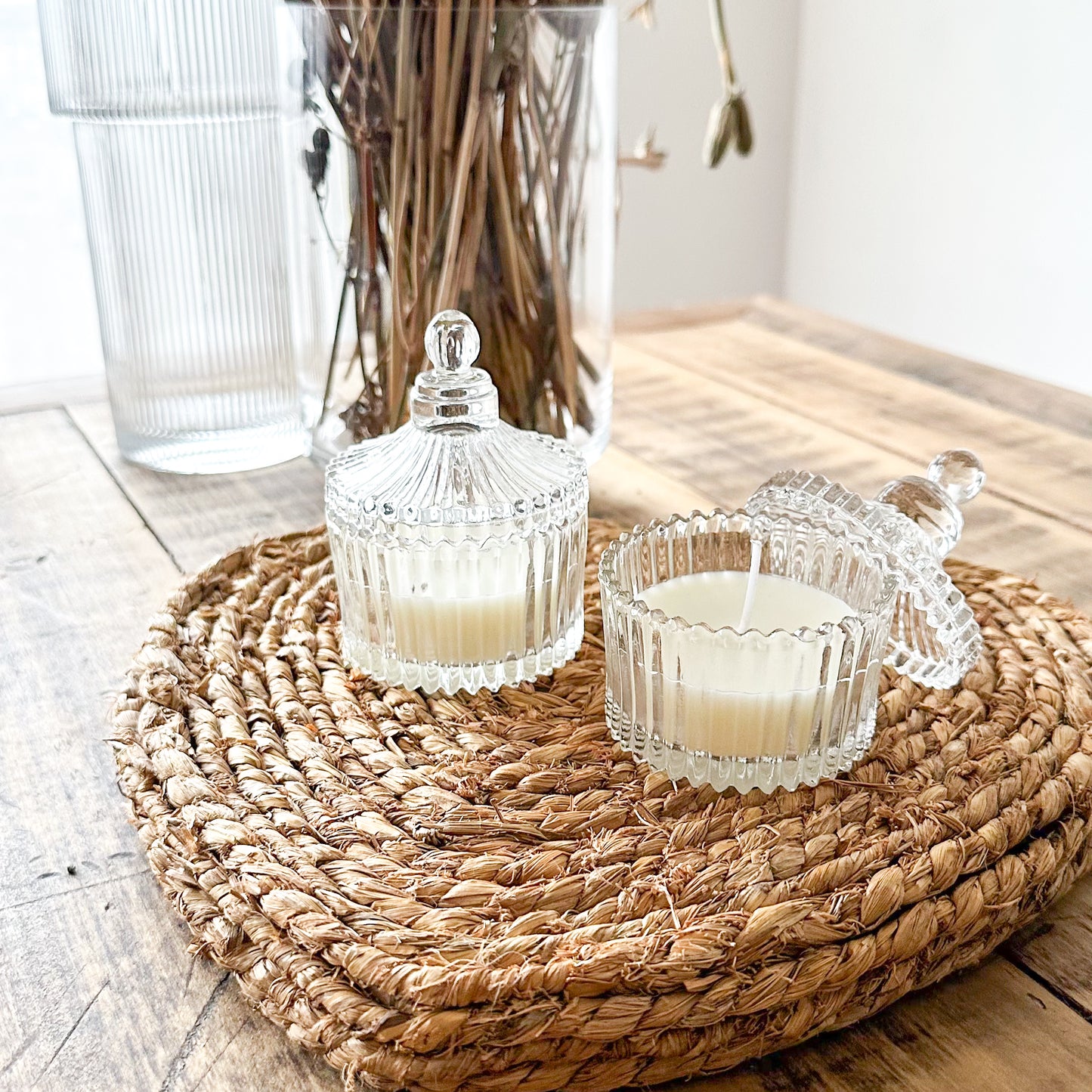 Base Decorativa Tejida Corazón Set individuales Frank Home Chile