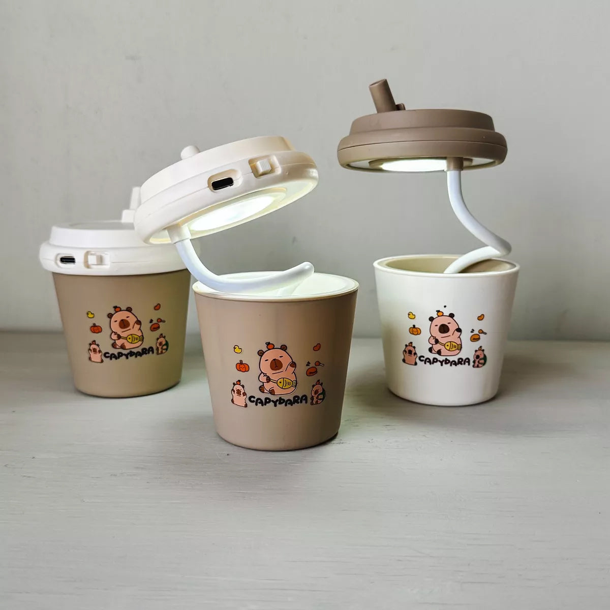 Luz nocturna infantil vaso