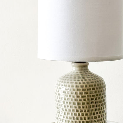 Lámpara de Mesa Cerámica Tipo Mosaico Lampara de mesa Frank Home Chile