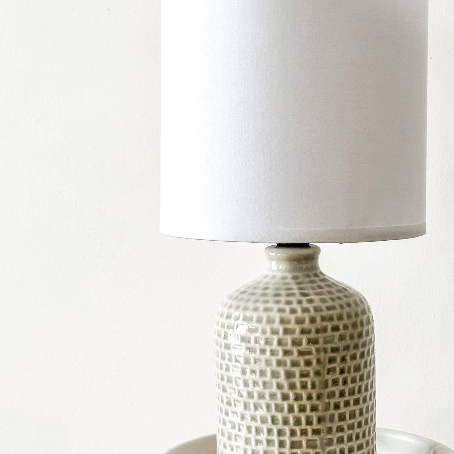 Lámpara de Mesa Cerámica Tipo Mosaico Lampara de mesa Frank Home Chile