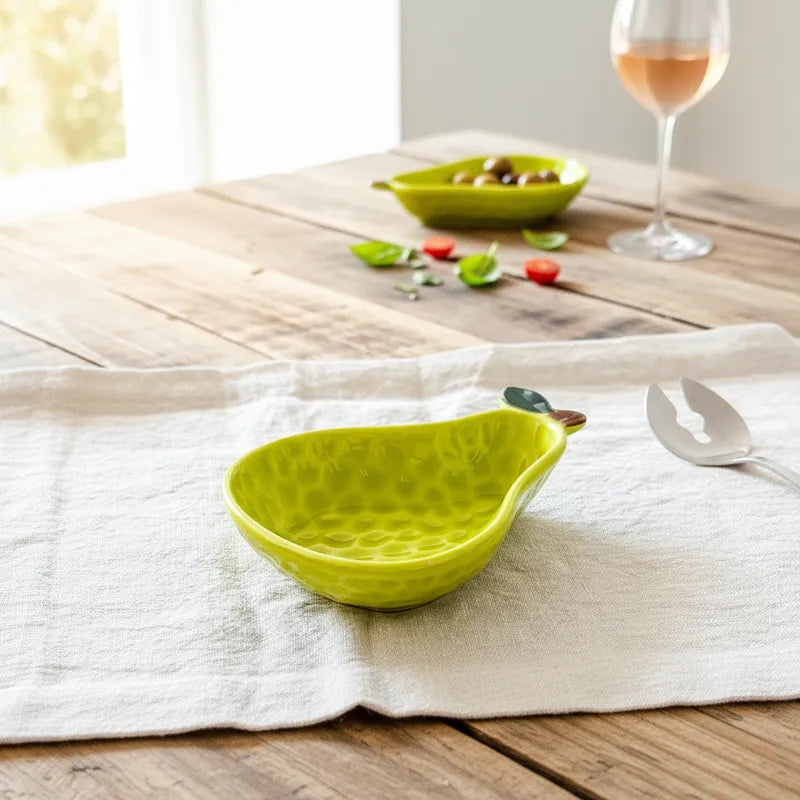 Set Pocillos Cerámica Pera y Naranja - Diseño Frutal pocillo Frank Home Chile