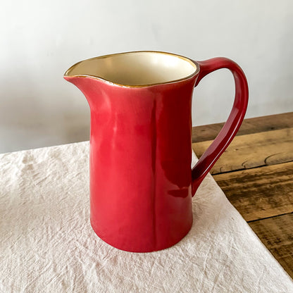 Jarra cerámica Roja