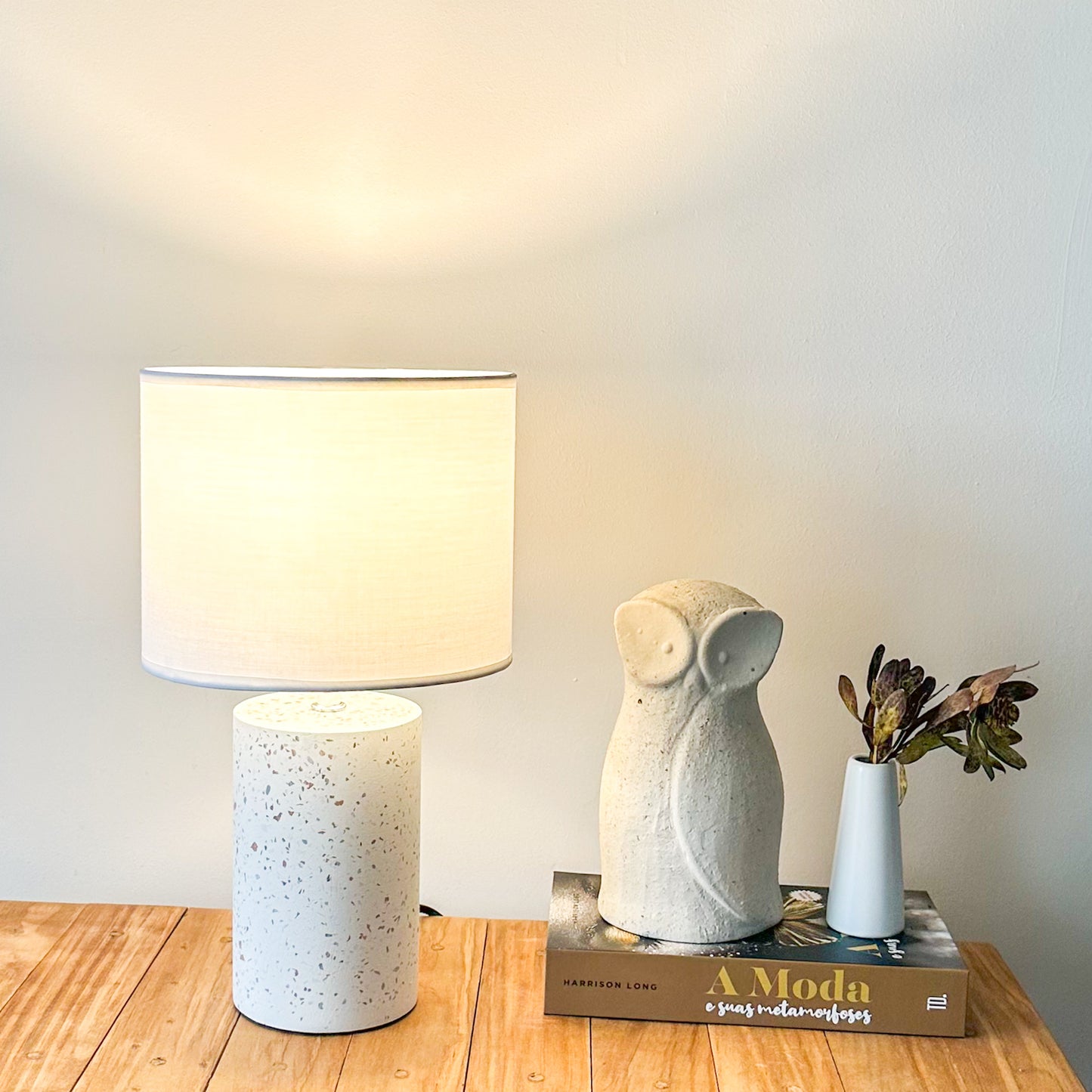 Lámpara de Mesa Base Terrazo Lampara de mesa Frank Home Chile