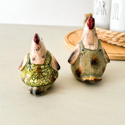Set adorno gallinas