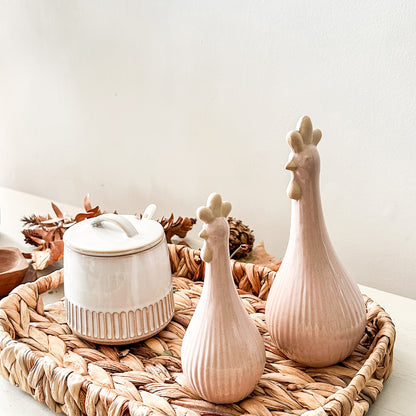 Set adorno 2 gallinas