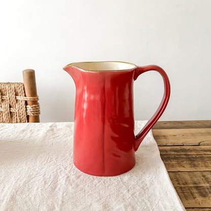 Jarra cerámica Roja