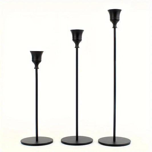 Set 3 candelabros altos