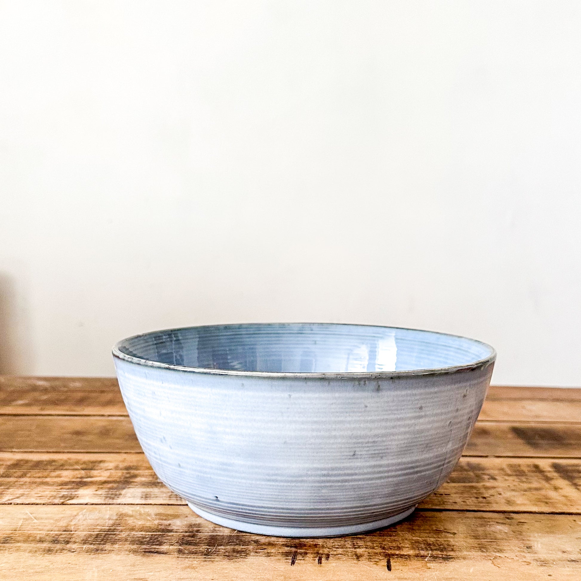 Fuente Cerámica Artesanal - 21cm Turquesa fuente Frank Home Chile