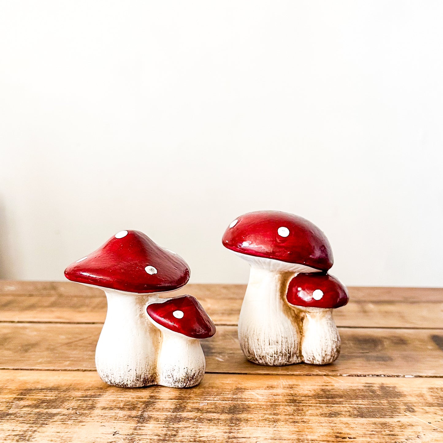 Adorno Setas de Cerámica - Diseño Decorativo Natural Adorno Frank Home Chile