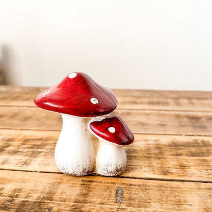 Adorno Setas de Cerámica - Diseño Decorativo Natural Cónico Adorno Frank Home Chile