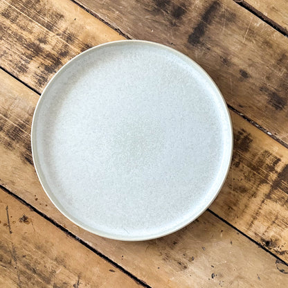 Plato Aperitivos Cerámica Beige - 21cm Plato Frank Home Chile