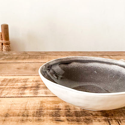 Bowl Cerámica Interior Negro - 18cm Bowl Frank Home Chile