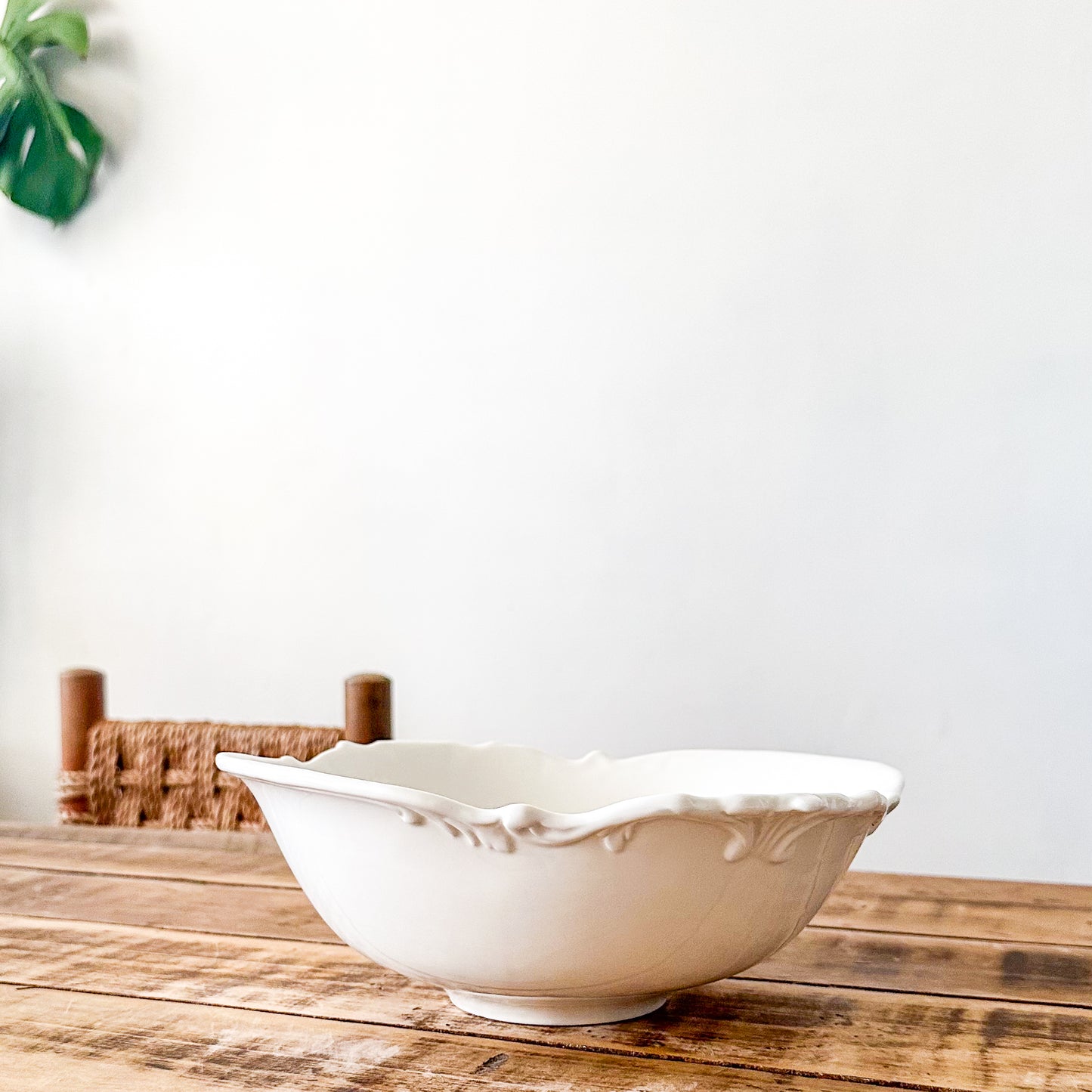 Fuente Ensaladera Provenzal - Diseño Artesanal Cerámica Fuente Frank Home Chile