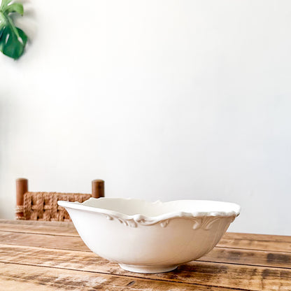 Fuente Ensaladera Provenzal - Diseño Artesanal Cerámica Fuente Frank Home Chile