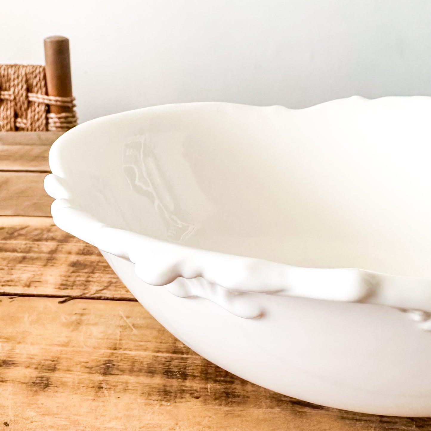 Fuente Ensaladera Provenzal - Diseño Artesanal Cerámica Fuente Frank Home Chile