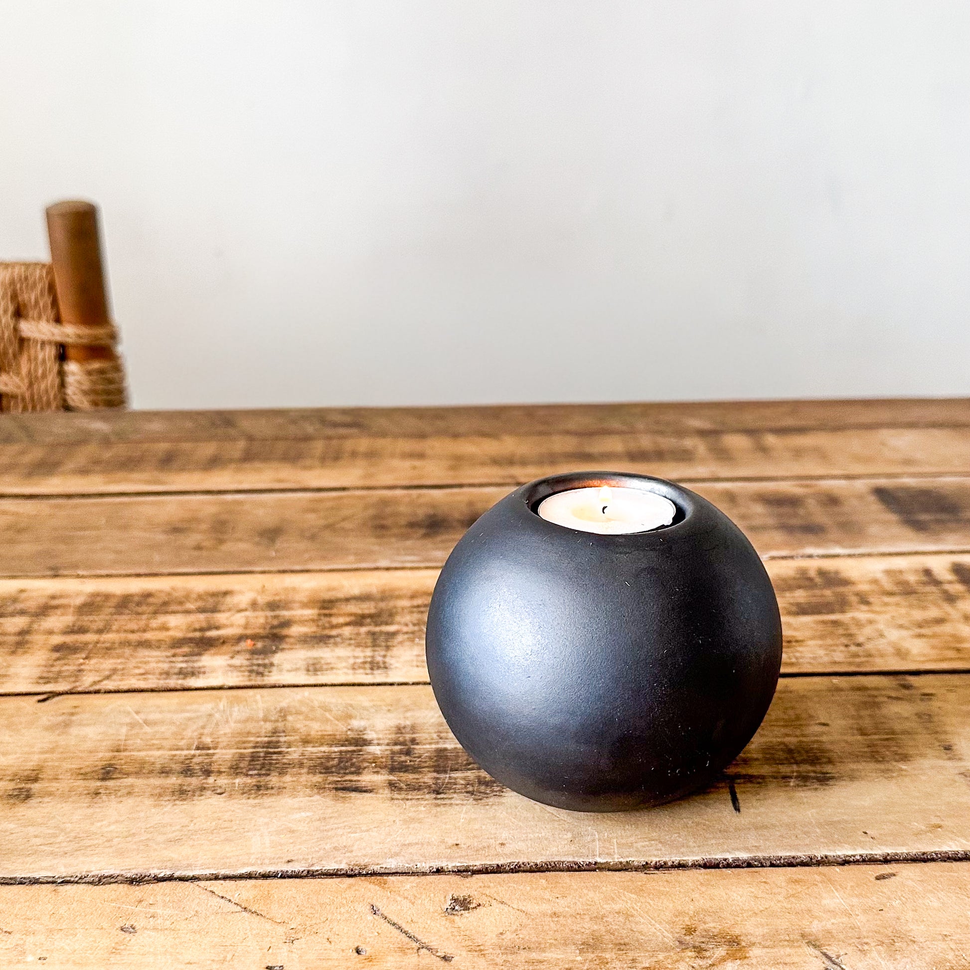 Porta Vela Cerámica Metalizada Porta Vela Frank Home Chile