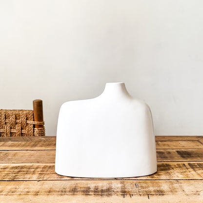 Florero Abstracto Cerámica Satinada Florero Frank Home Chile